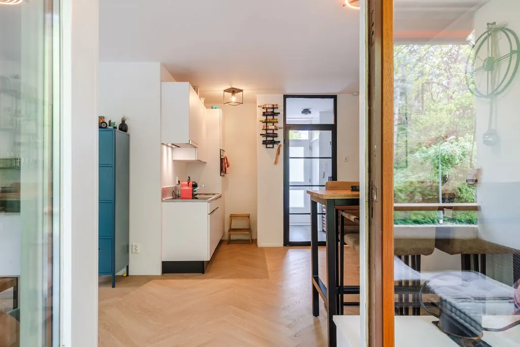 Köök - Apartment with Garage in Bilthoven