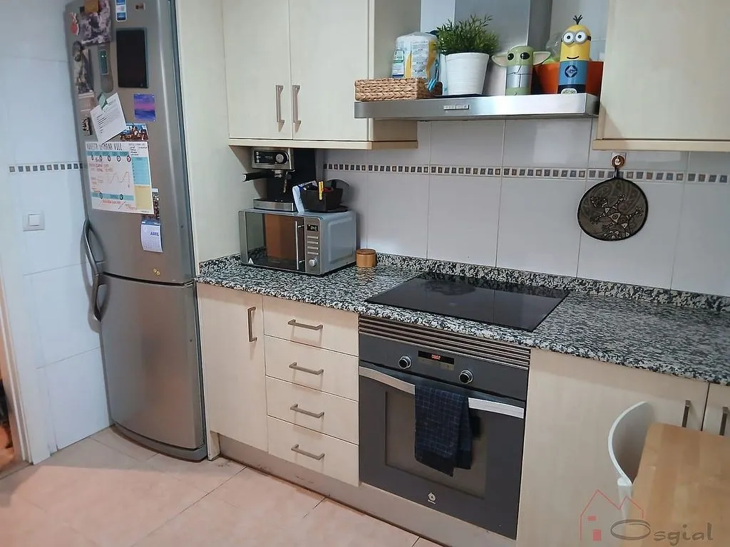 Köök - Spacious Apartment with Balcony in Alcàsser