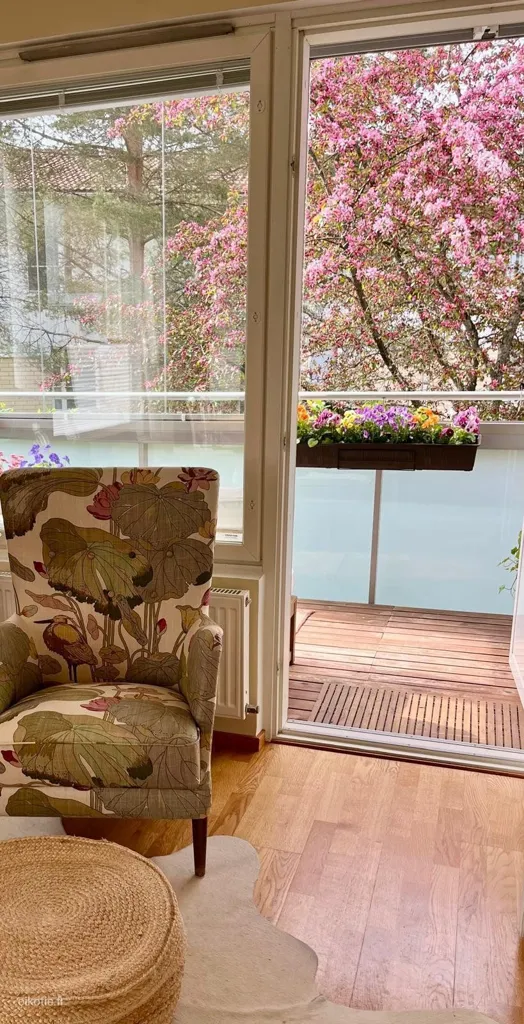Séjour - Apartment with Balcony and Sauna in Espoo