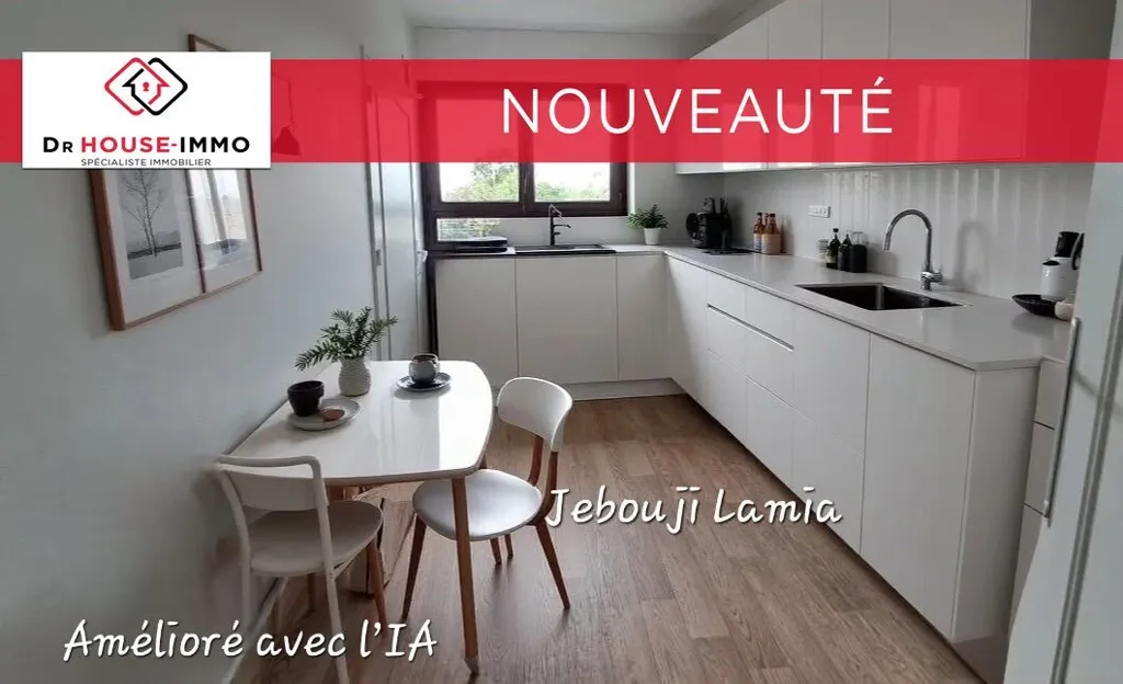 Cuisine - Appartement Rénové avec Balcon à Pessac Centre