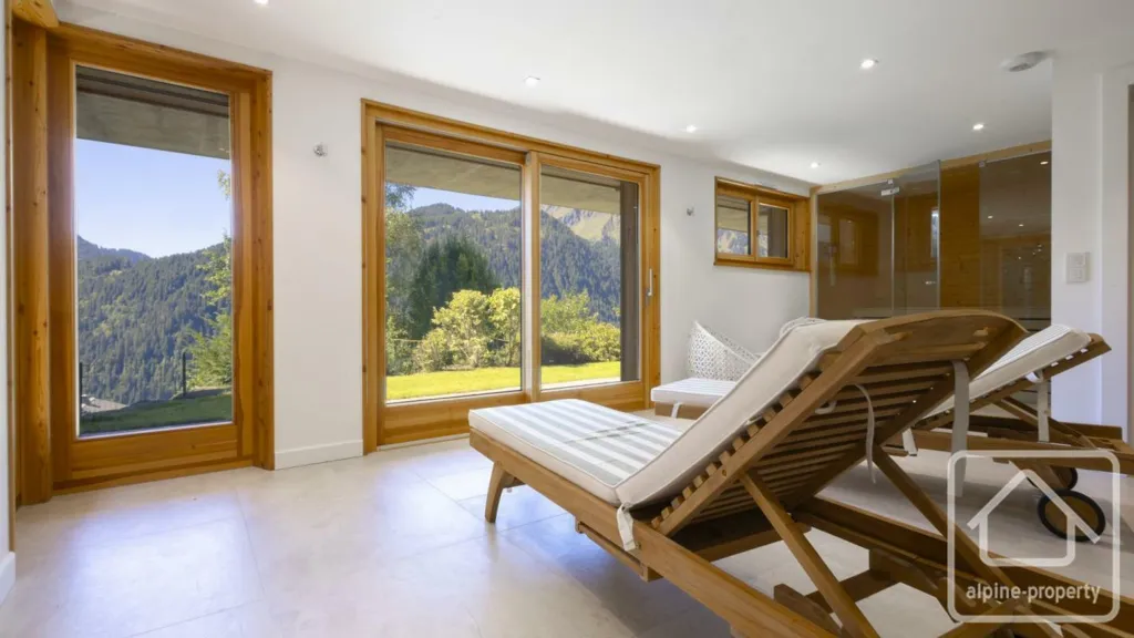 Soggiorno - Modern Chalet with Panoramic Views in Petit Châtel
