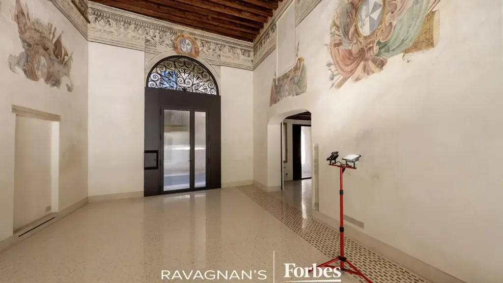 Entrée - Historic Apartment with Garden in Treviso Centre