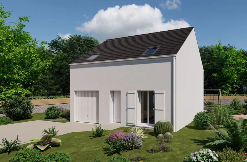 New House with Amenity Garden in Épernon