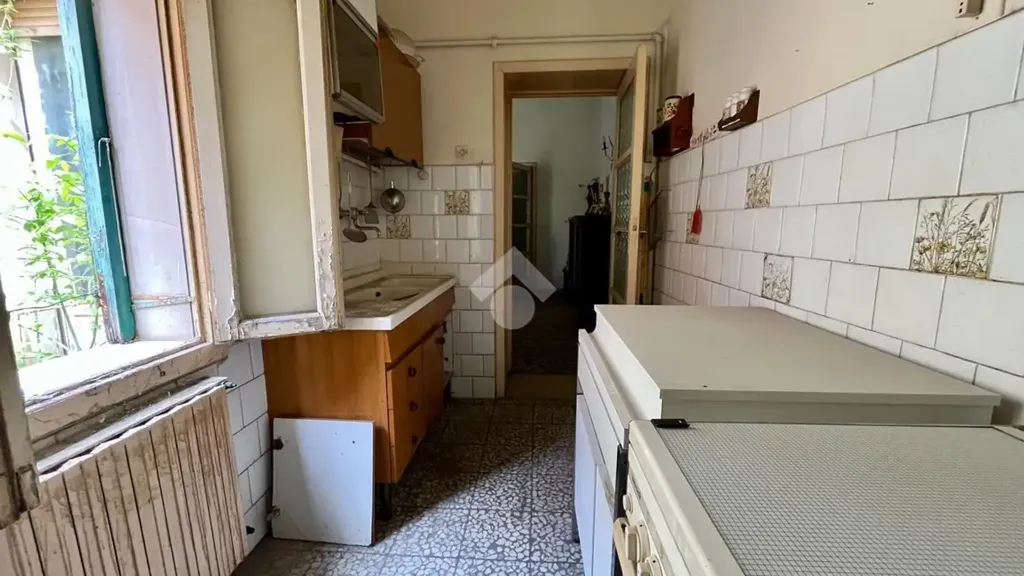 Köök - Independent House with Terrace in San Severo