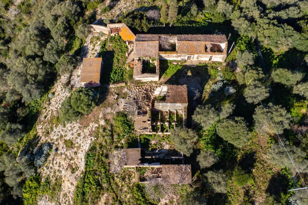 Vue aérienne - Buildable Land with Panoramic View in Monte Furru, Sassari