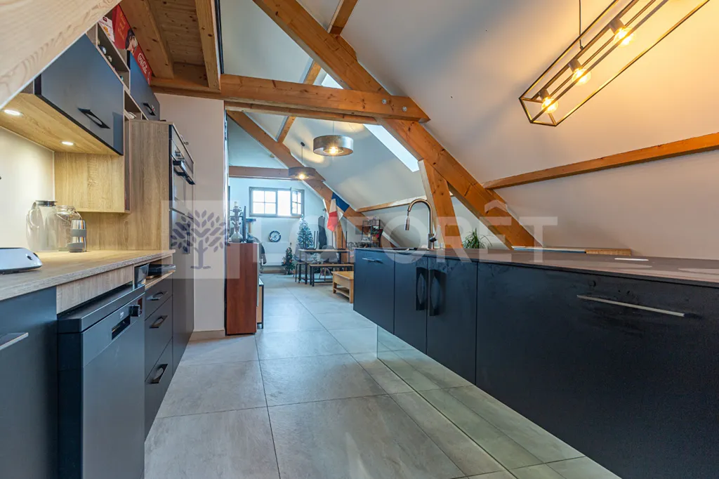 Cuisine - Appartement Duplex T5 avec Cave à Seynod