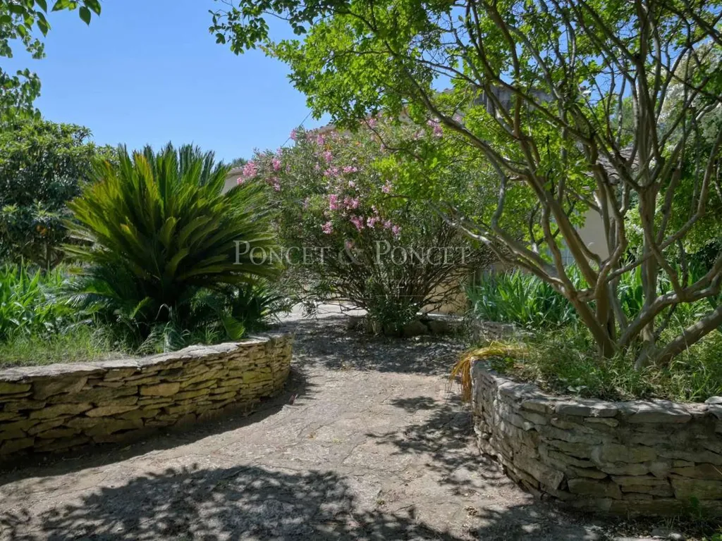 Jardin - Maison de Luxe avec Piscine à Nîmes
