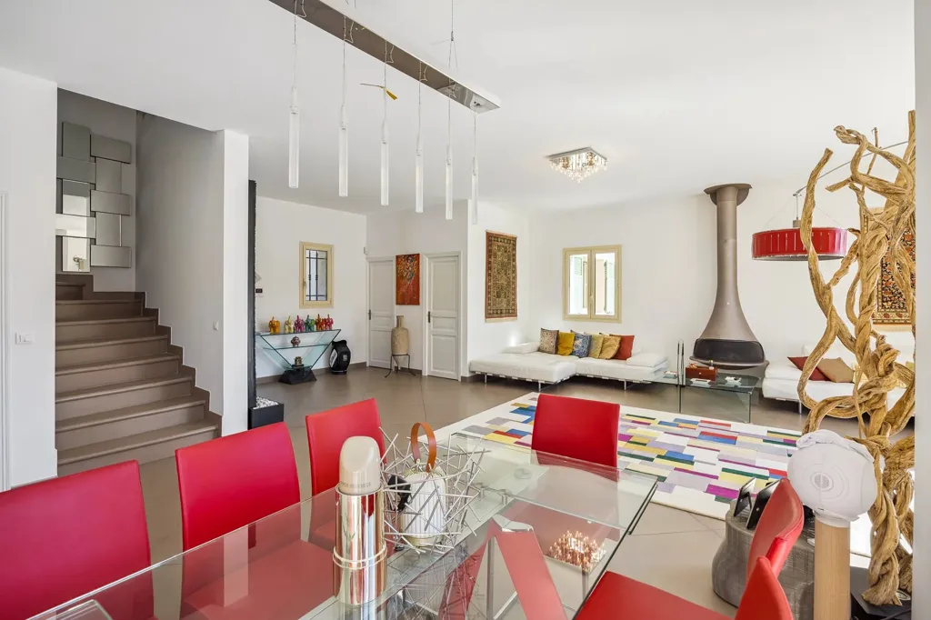 Salle à manger - Villa avec Oliviers près d'Opio