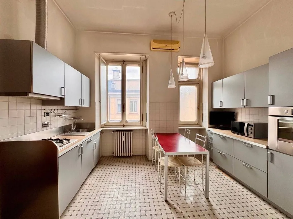 Köök - Luxury Flat with Museum View in Turin