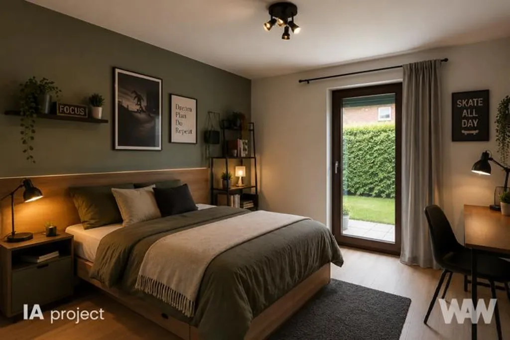 Camere da letto - Villa with Garden View in Dalhem
