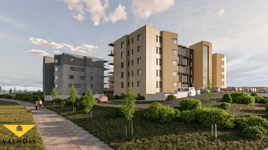 Modern Apartment with Balcony in Reykjanesbær