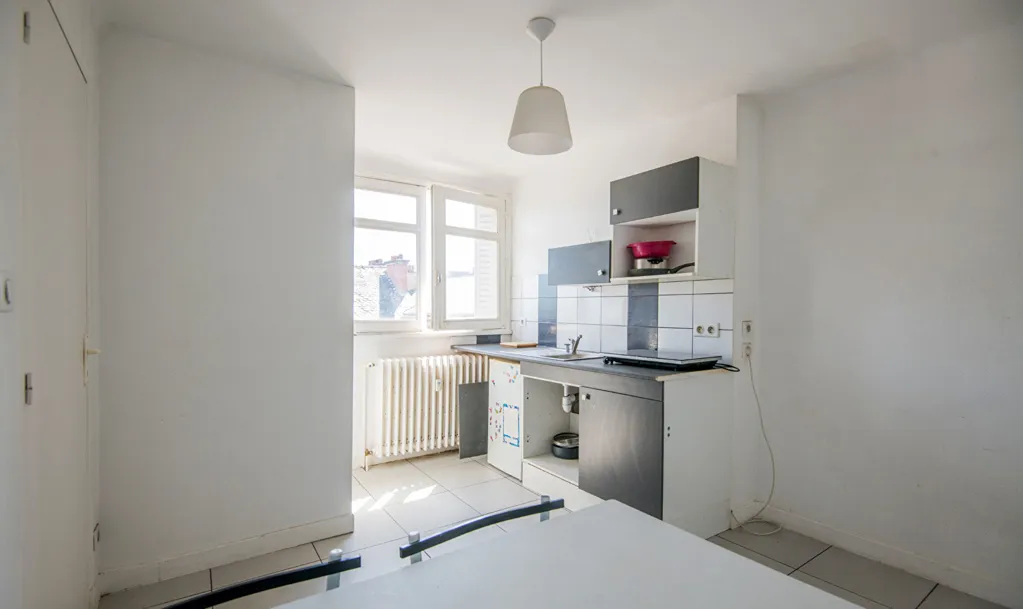 Cuisine - Appartement T1 Bis en Copropriété à Rodez