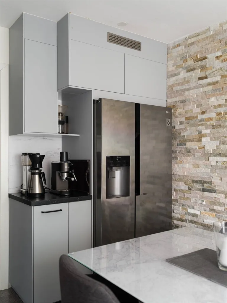 Cuisine - Apartment with Balcony in HSB Brf Ida