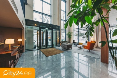 Hallway - Penthouse Apartment with Panoramic Views in Riga