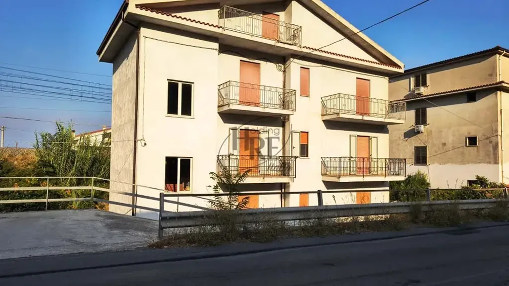 Exterior - Two-Level Apartment with Balconies in Cetraro