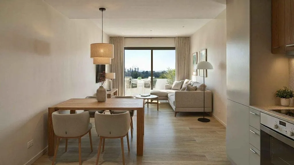 Söögituba - 1-Bedroom Apartment with Pool in Moncófar