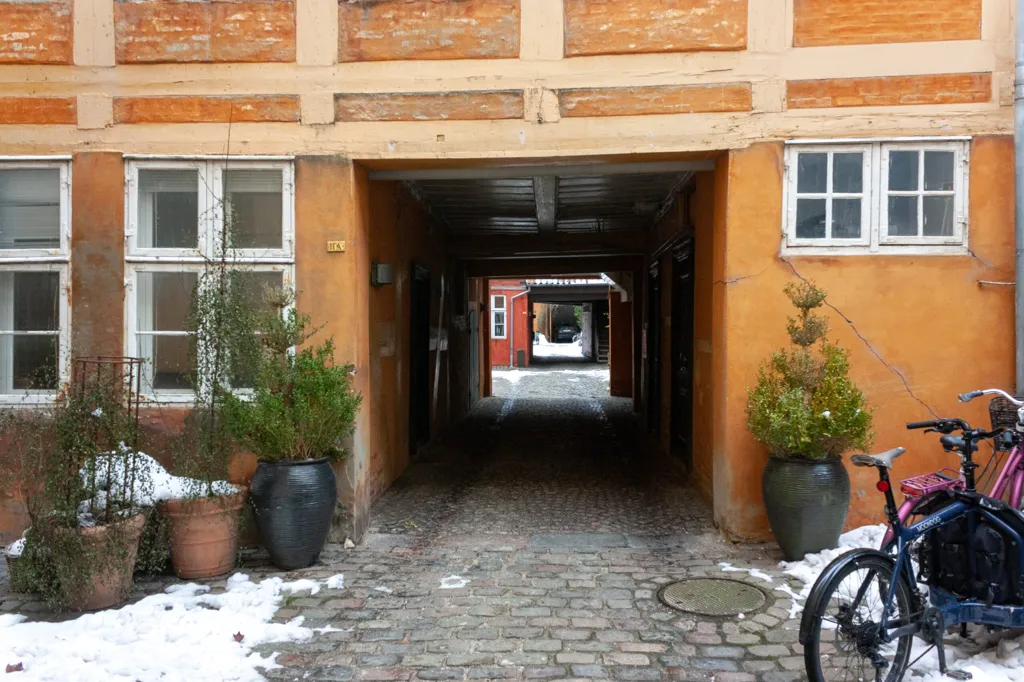 Entrée - Apartment with Private Garage in Frederiksstaden
