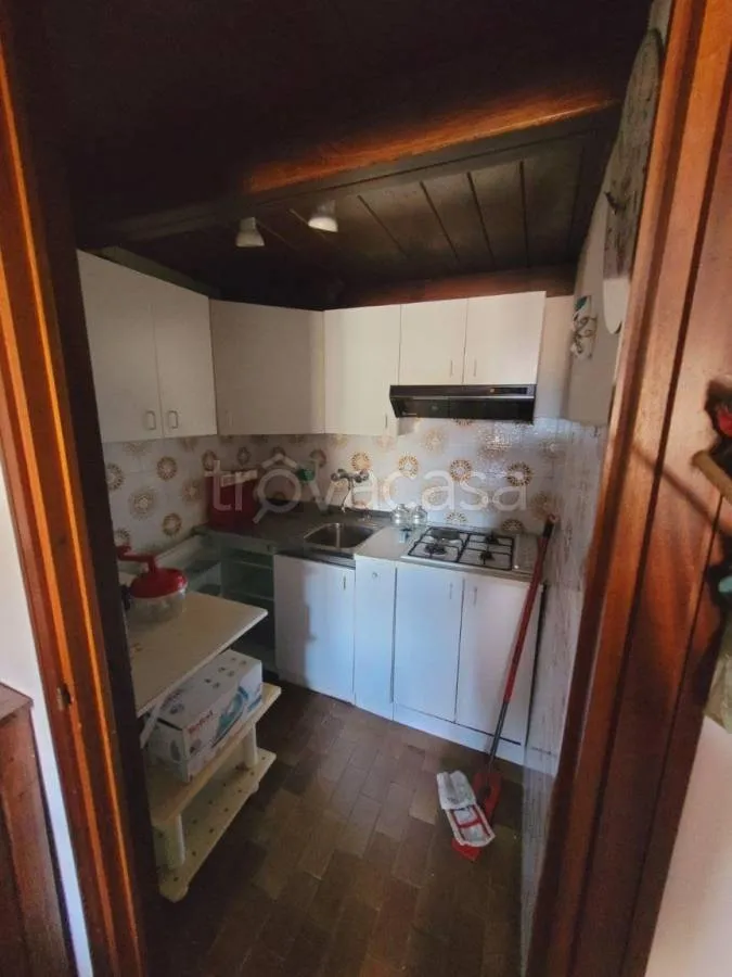 Köök - Mansarded Apartment with Soppalco in Limone Piemonte