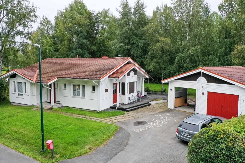 Vista aerea - Detached House with Sauna in Tornio