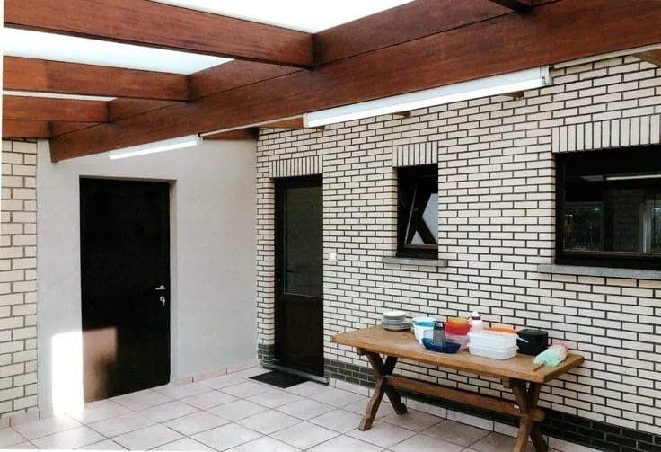 Terrasse - Villa avec Grand Jardin à Bierbeek