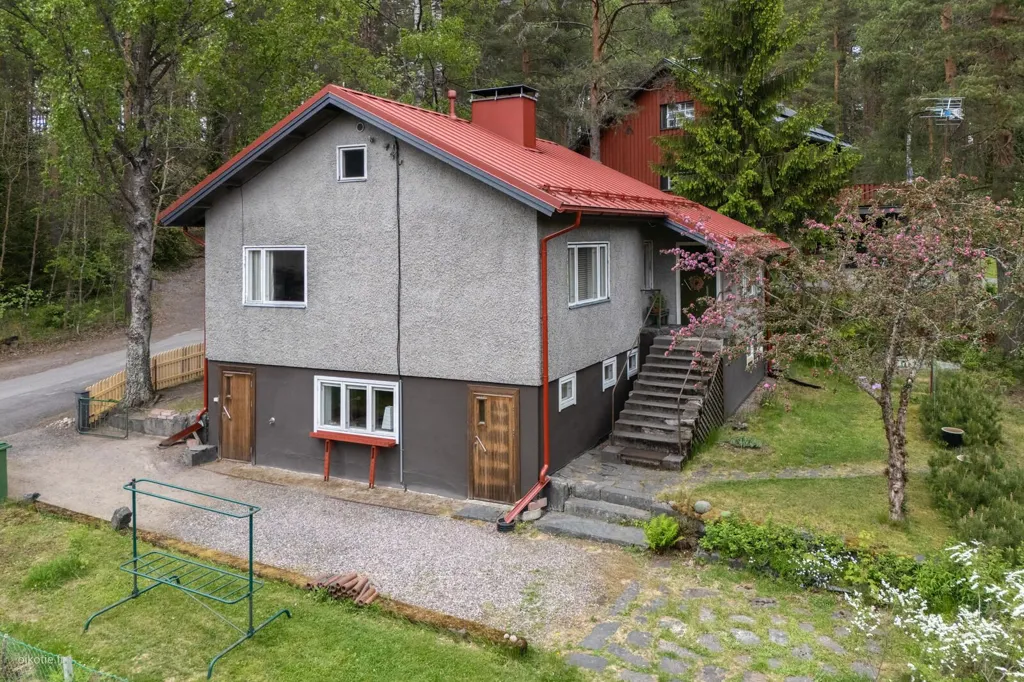 Vue aérienne - Detached House with Sauna in Hyvinkää