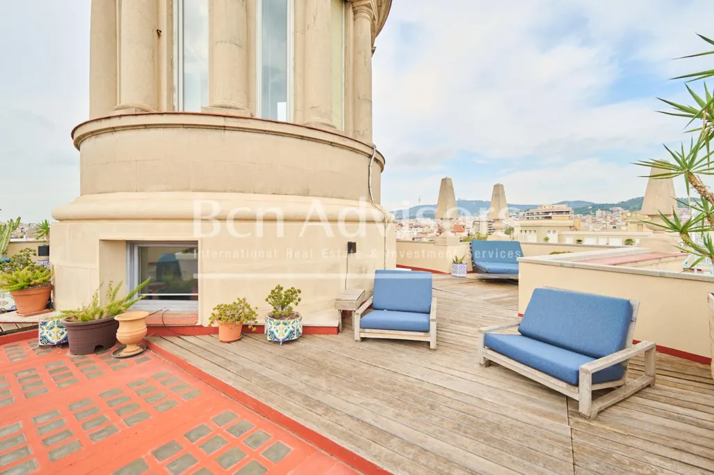 Terrass - Penthouse with Rooftop Pool in Dreta de l'Eixample, Barcelona