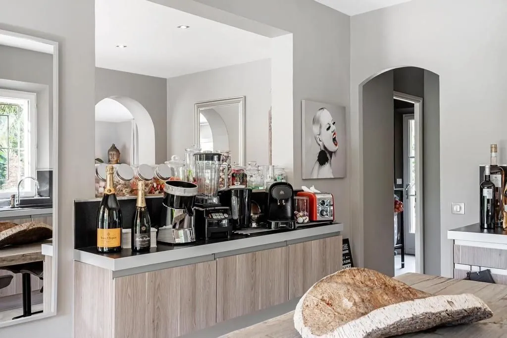 Köök - Luxury Villa with Pool in Saint-Tropez