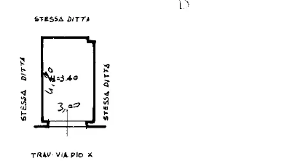 Plaan - Duplex Attico with Balcony Garden in Gela