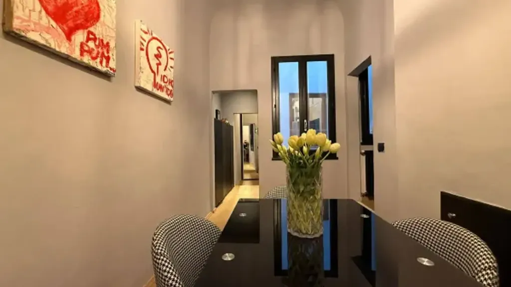 Söögituba - Rustic Apartment with Historic Charm in Florence