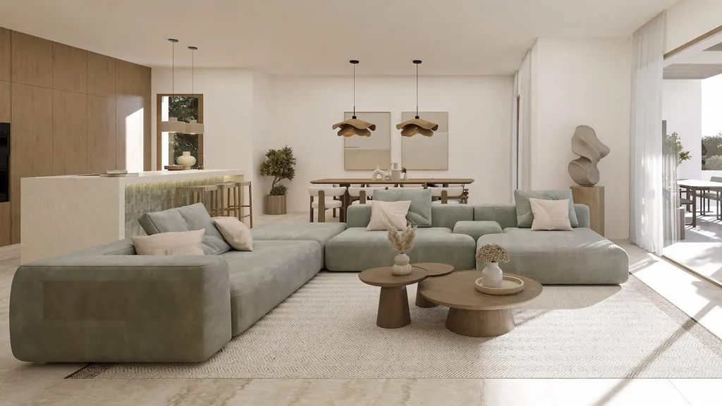 Séjour - Maison 4 pièces à Calpe (Calp)