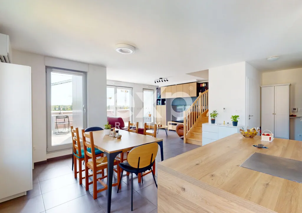 Salle à manger - Appartement Duplex avec Terrasse à Illkirch-Graffenstaden