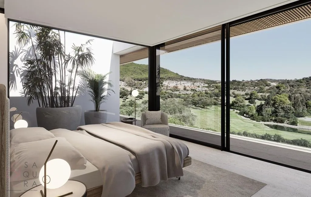 Chambres - Contemporary Villa with Golf View in Sotogrande