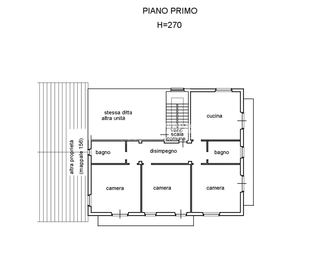 Plaan - Bifamiliar Villa with Private Garden in Caprie