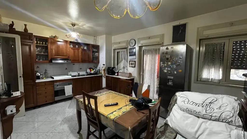 Cuisine - Apartment with Balcony in Palermo