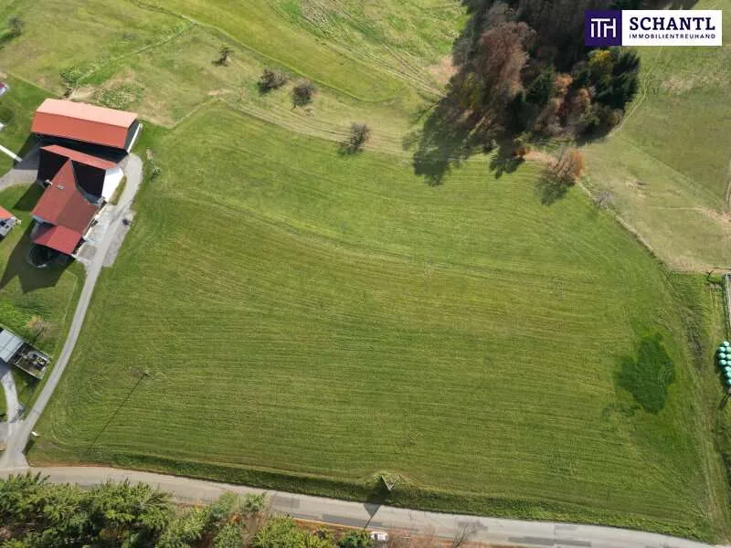 Õhuvaade - Sunny Plot with Panoramic Views near Lannach