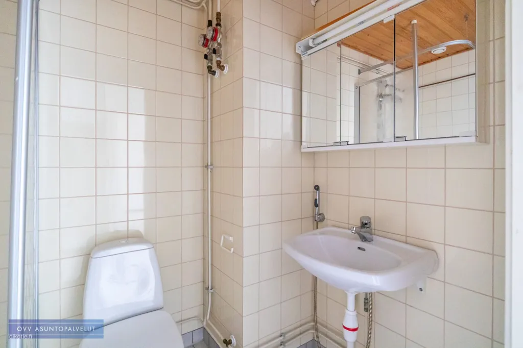 Bagni - Studio Flat with French Balcony in Tuulikallio, Imatra