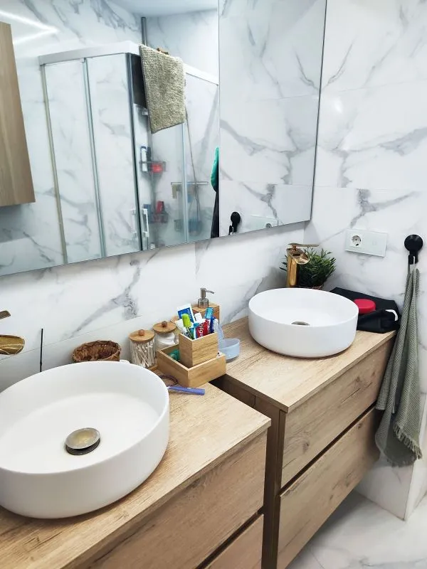 Salles de bain - Modernised Flat with Terrace in Palencia Centre