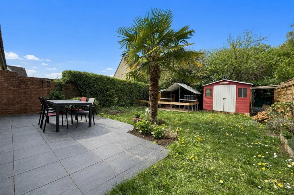 Jardin - Maison avec Jardin et Garage à Ronchin