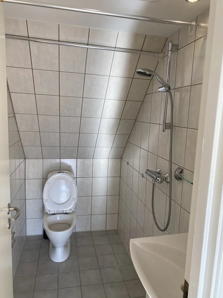 Salles de bain - Renovated 2-Bedroom Apartment in Aalborg