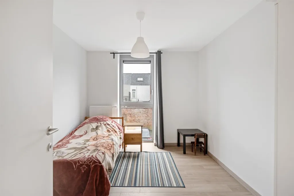 Bedrooms - Energy-Efficient Apartment with Terrace in Sint-Niklaas
