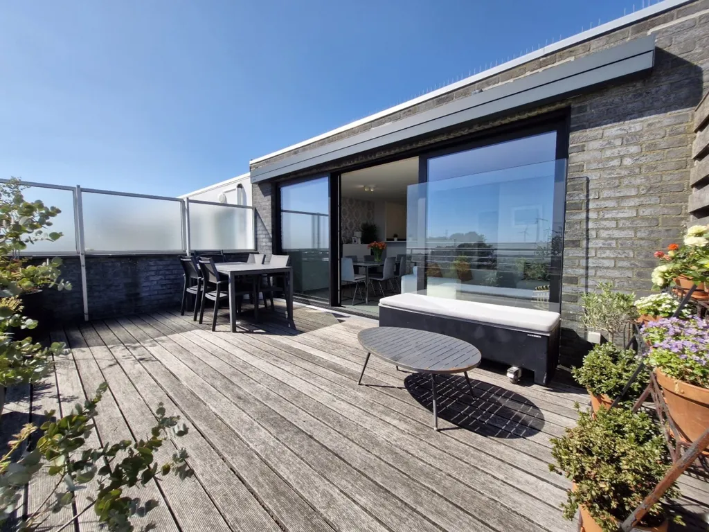 Terrasse - Penthouse avec Grande Terrasse ensoleillée à Zeebrugge