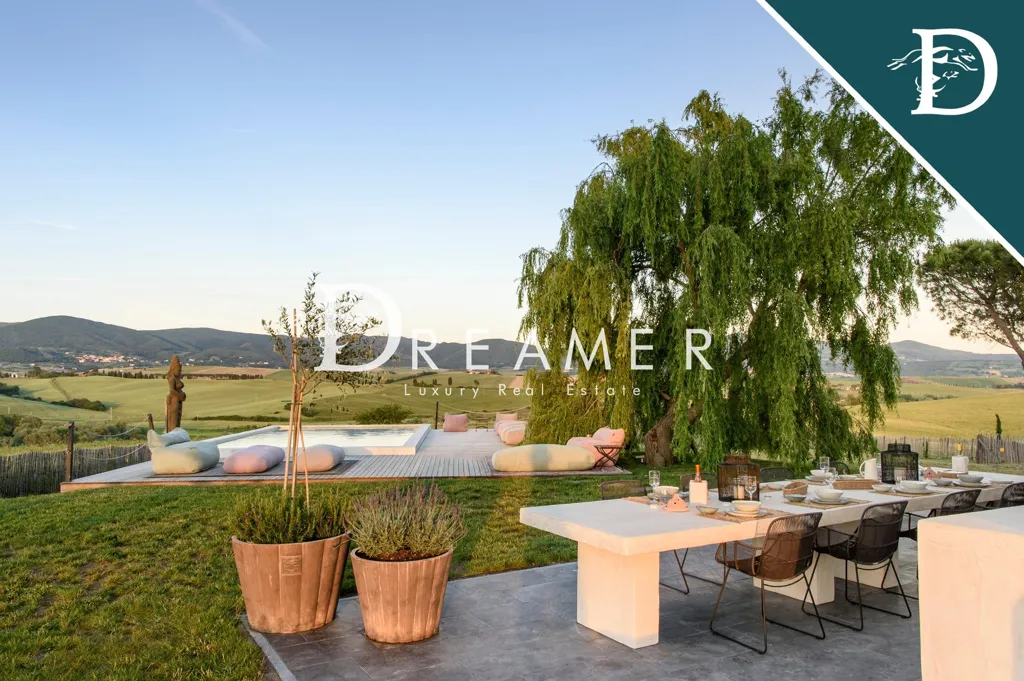 Terrass - Luxury Villa with Panoramic Pool in Santa Luce