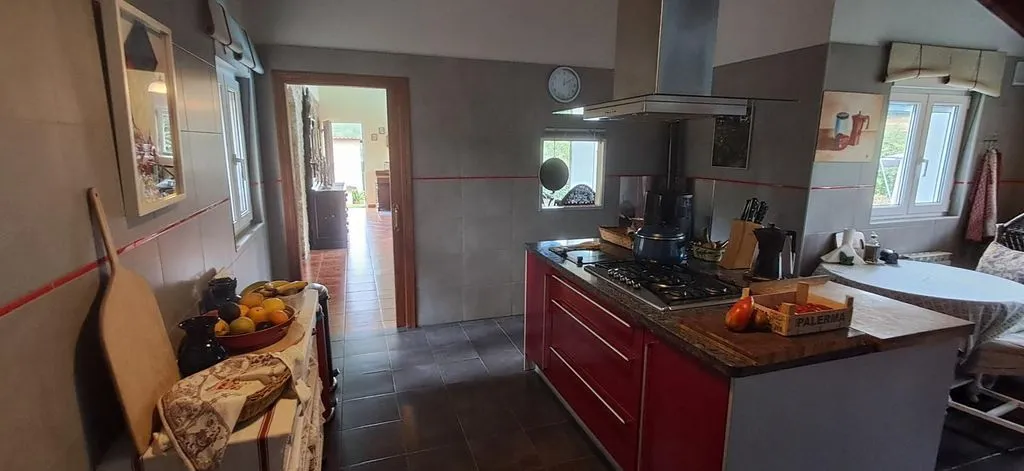 Köök - Luxury Detached House with Pool in Langreo
