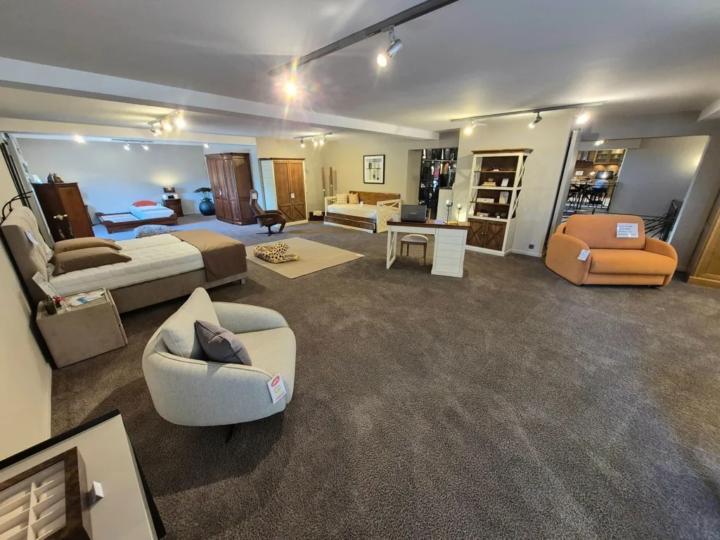Living Room - Commercial Property with Loft in Mettet
