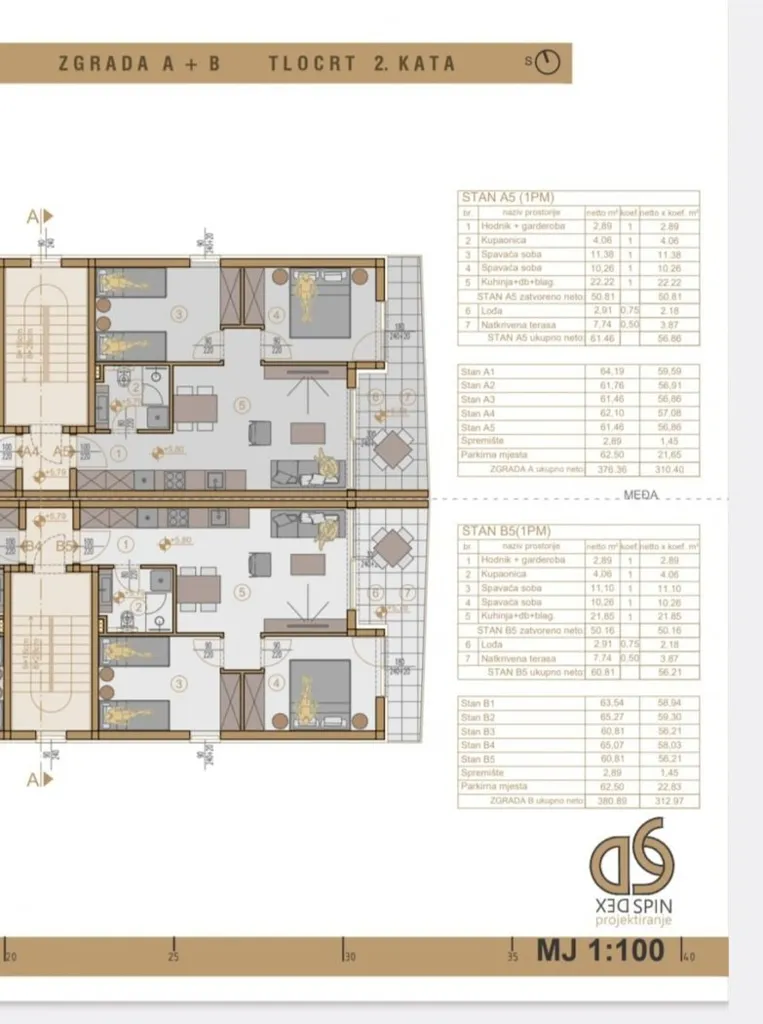 Planimetria - Apartment with Sea View in Medulin