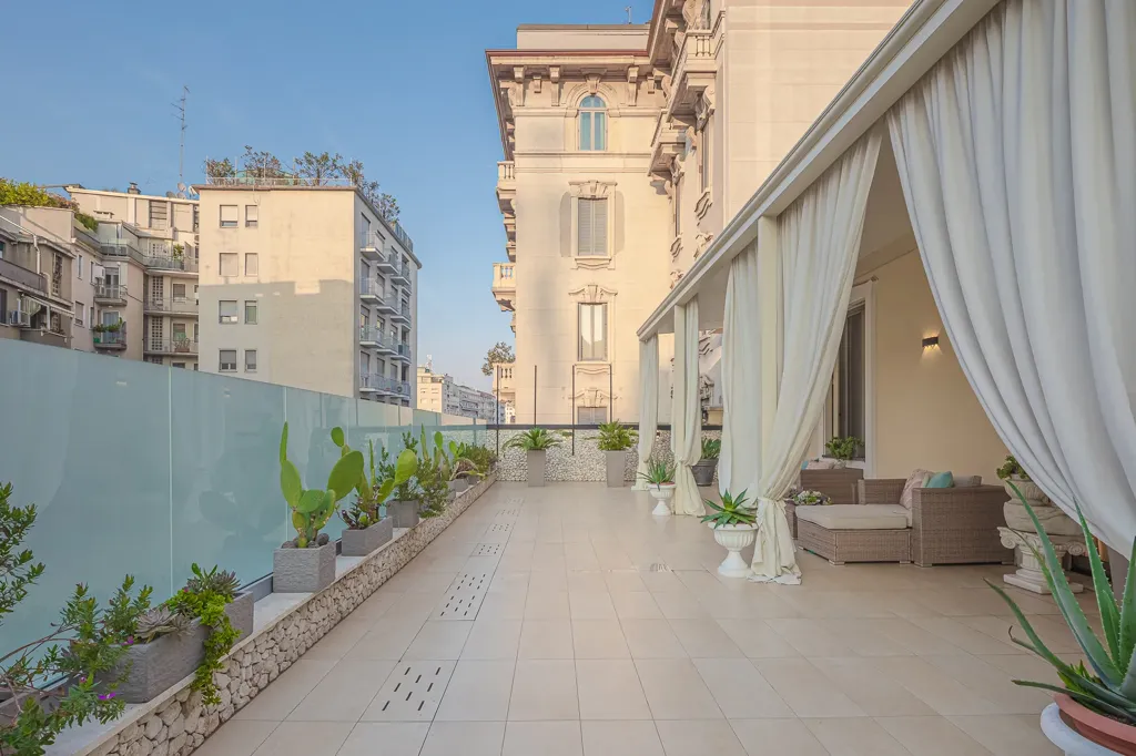 Terrasse - Penthouse with Panoramic Terrace in Milan