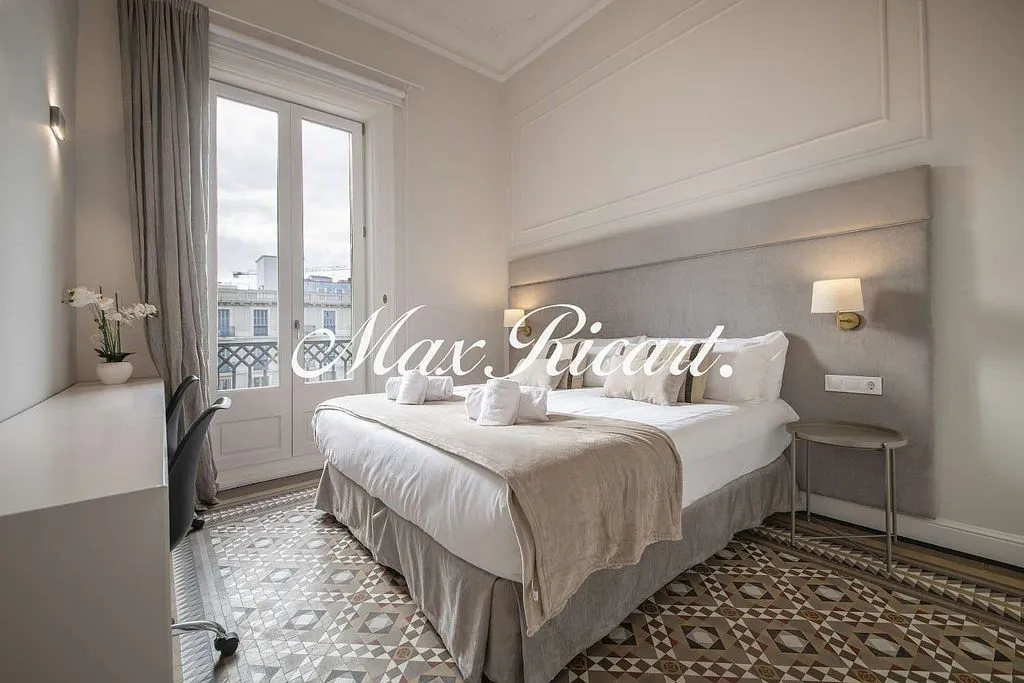 Camere da letto - Furnished Apartment with Balcony in La Dreta de l'Eixample