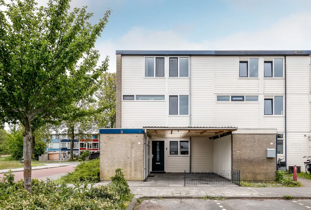 Extérieur - Modern Corner House with Solar Panels in Atolwijk