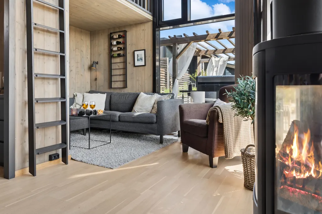 Séjour - Modern Holiday Home with River View near Oslo