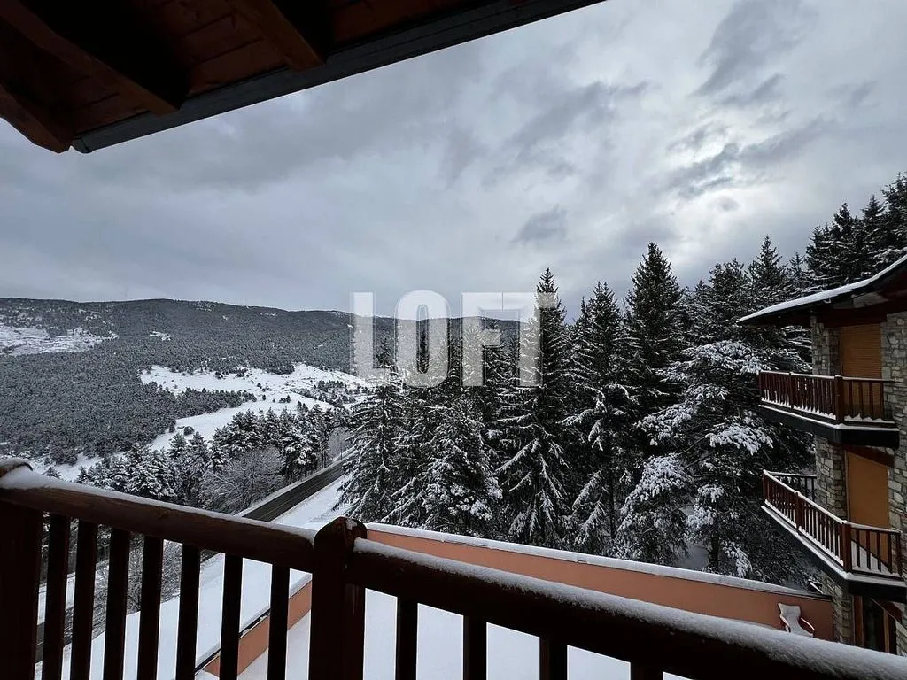Balcon - Duplex Apartment with Pool in Alp